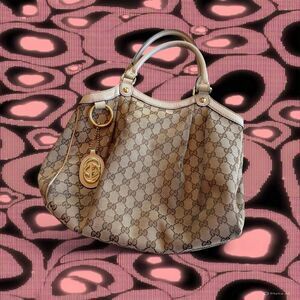 Gucci Jacquard Sukey Large Tote 211944